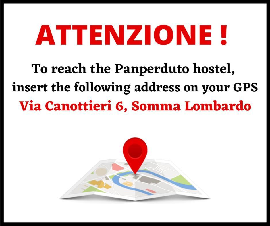 Albergue Panperduto Somma Lombardo Exterior foto
